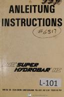 LNS-LNS Super Hydrobar Instructions, Install, Electrical and Maintenance Manual 1983-Hydrobar-04